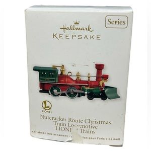 Hallmark Keepsake Ornament Series Nutcracker Route Christmas Locomotive Lionel